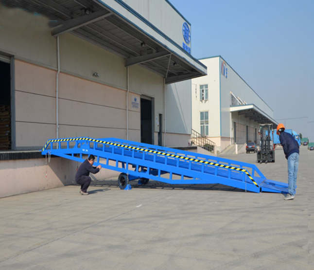 江西移动式登车桥应用